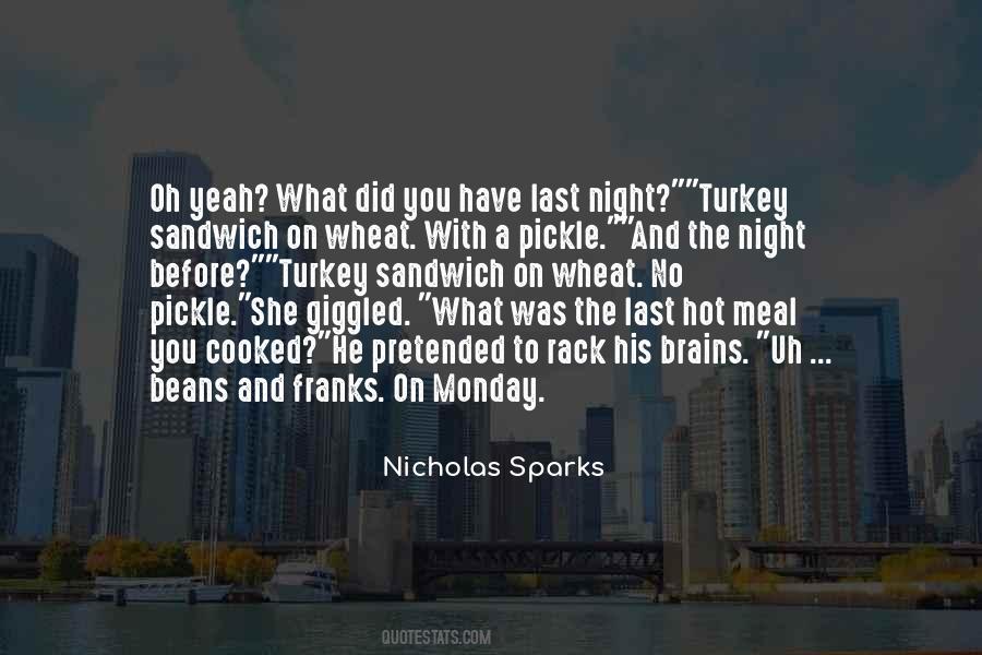 Hot Night Quotes #786211