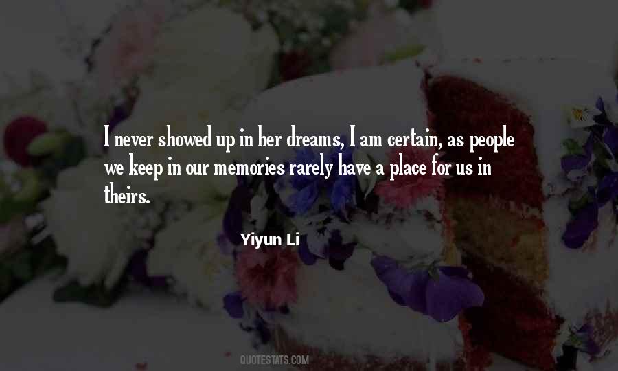 Quotes About Her Dreams #1006850