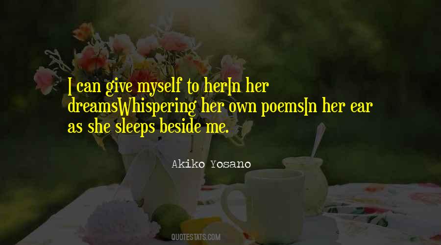 Quotes About Her Dreams #1265853