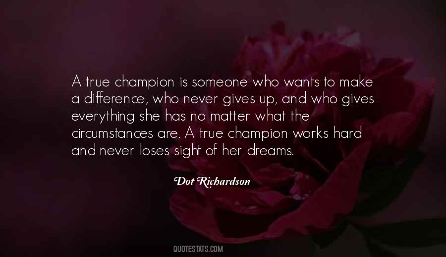 Quotes About Her Dreams #847584