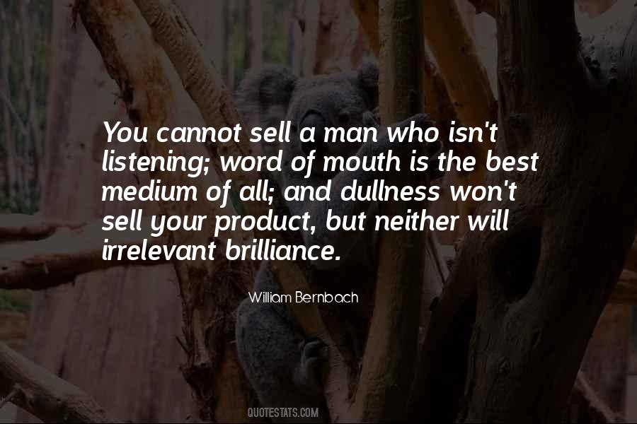 Word Of A Man Quotes #567209