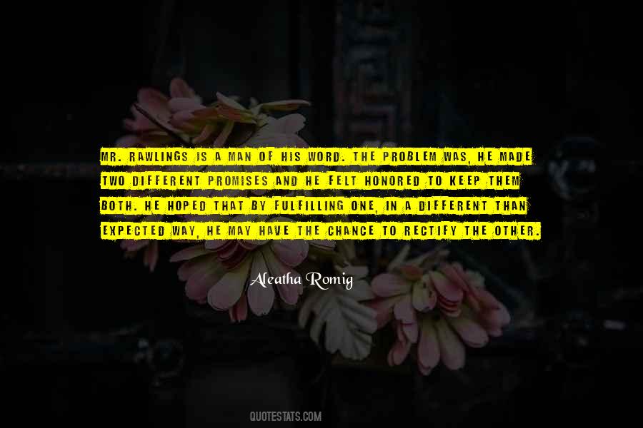 Word Of A Man Quotes #633870