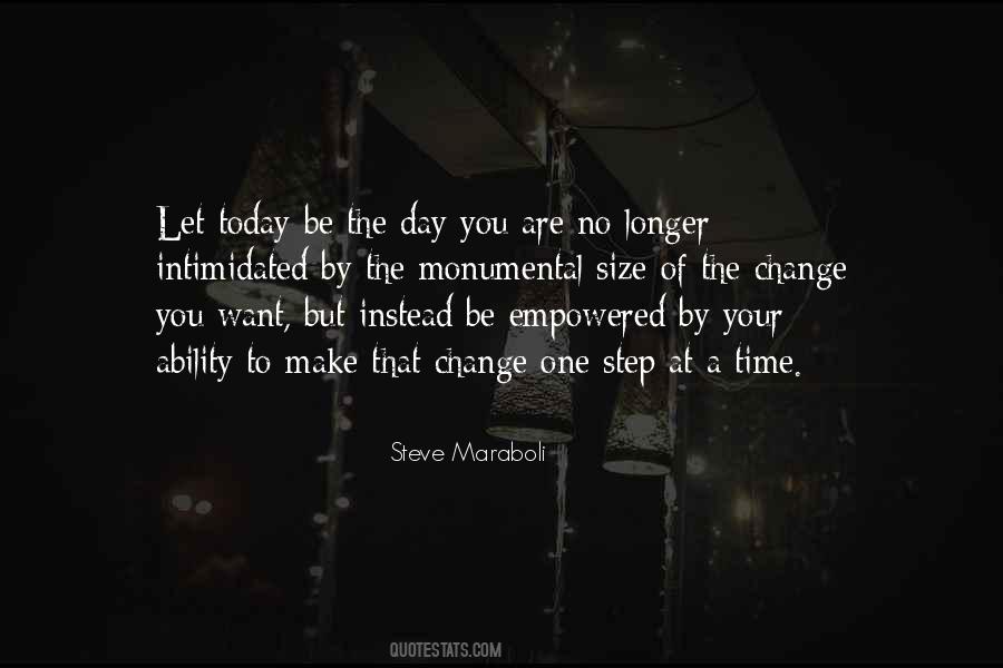 Change Today Quotes #656696
