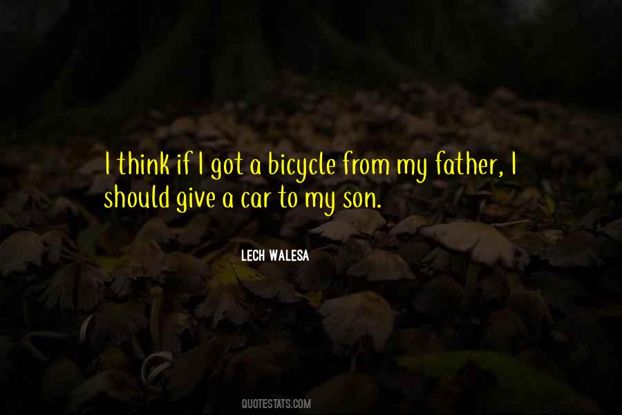 Father Son Car Quotes #1100227