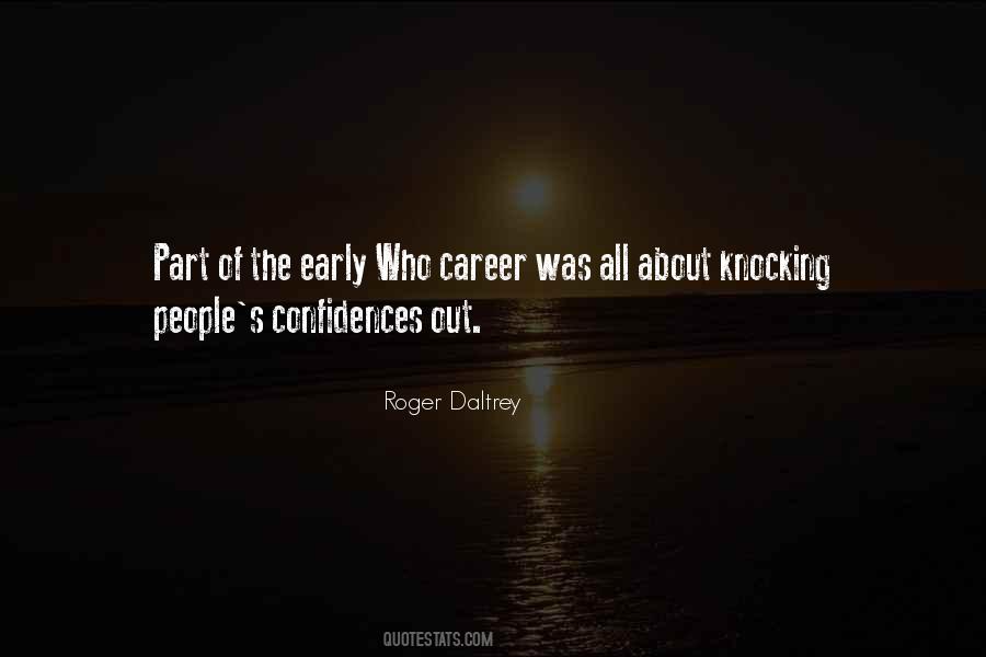 Early Career Quotes #188264