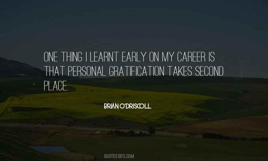 Early Career Quotes #265002