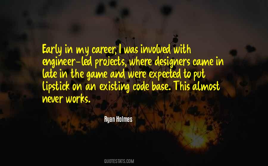 Early Career Quotes #294285