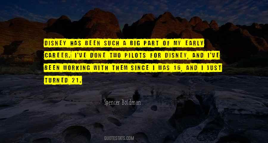 Early Career Quotes #360011
