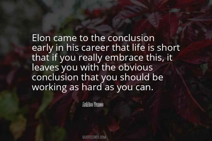 Early Career Quotes #406726