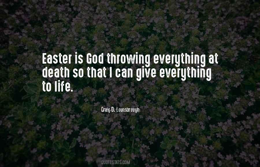 Easter God Quotes #1420101