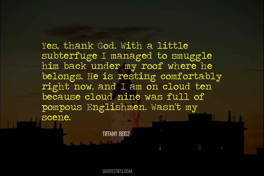 On Cloud Nine Quotes #1133376
