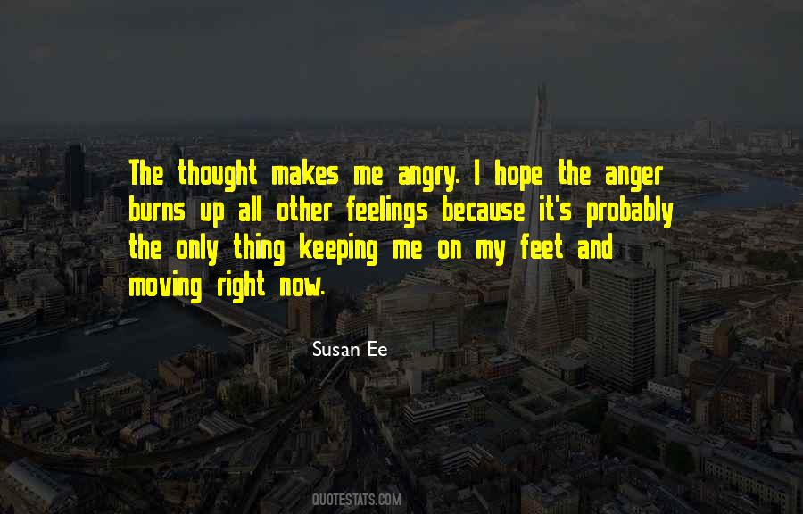 Quotes About Feelings Anger #1193116