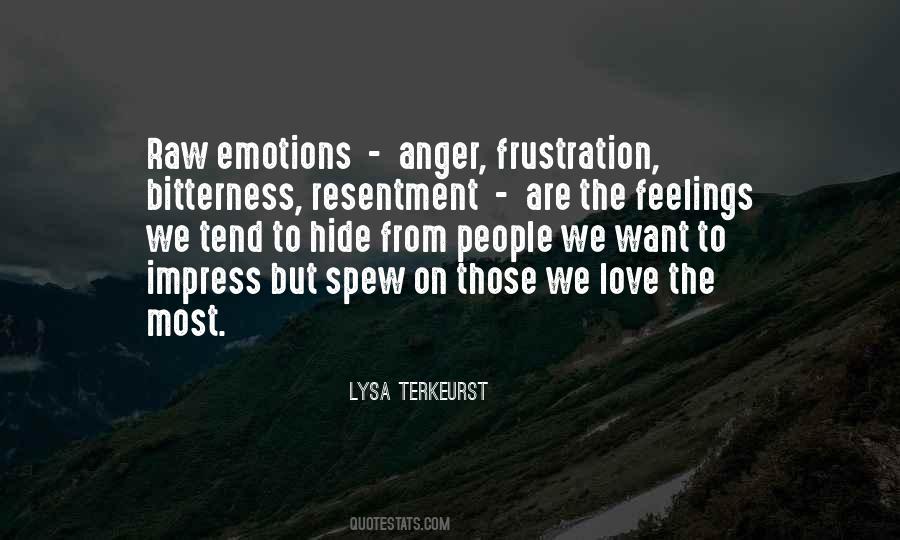 Quotes About Feelings Anger #853209