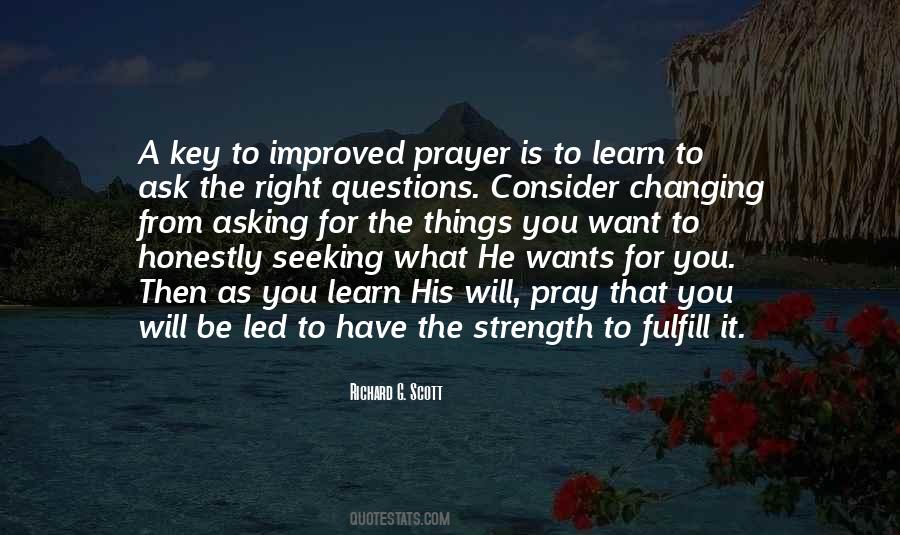 Pray For Strength Quotes #1376992