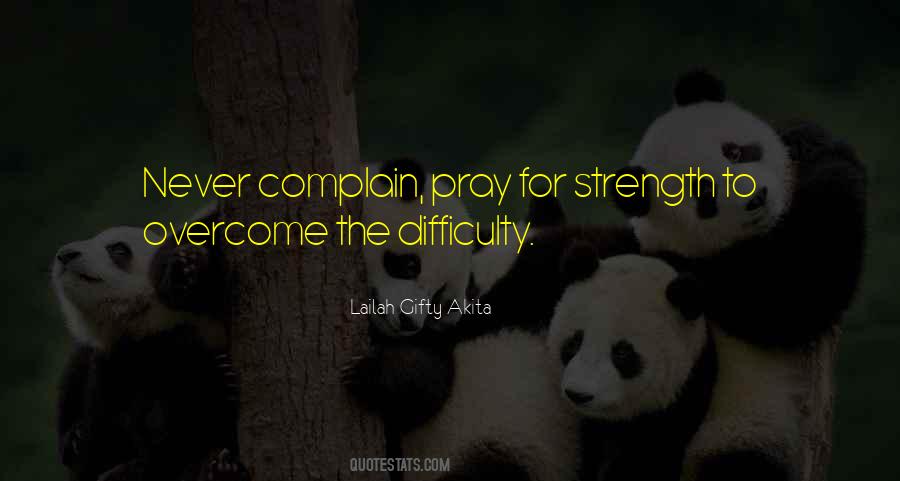 Pray For Strength Quotes #1654883
