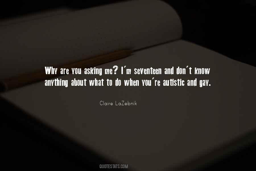 What You Know About Me Quotes #1746306