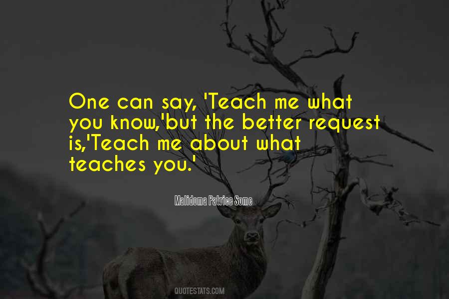 What You Know About Me Quotes #259183