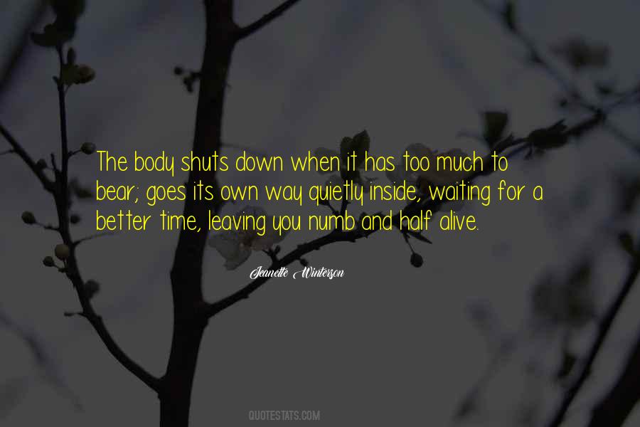 Waiting Too Much Quotes #1857970