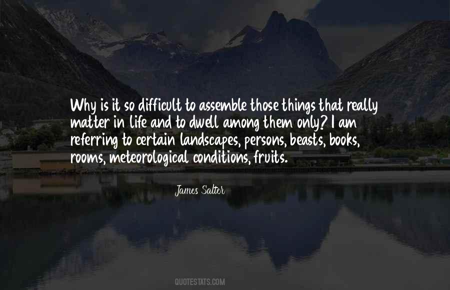 Why Is Life So Difficult Quotes #1519758