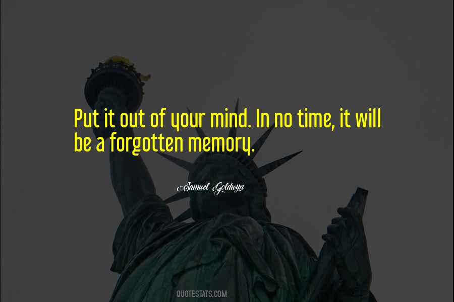 In Your Memory Quotes #461223
