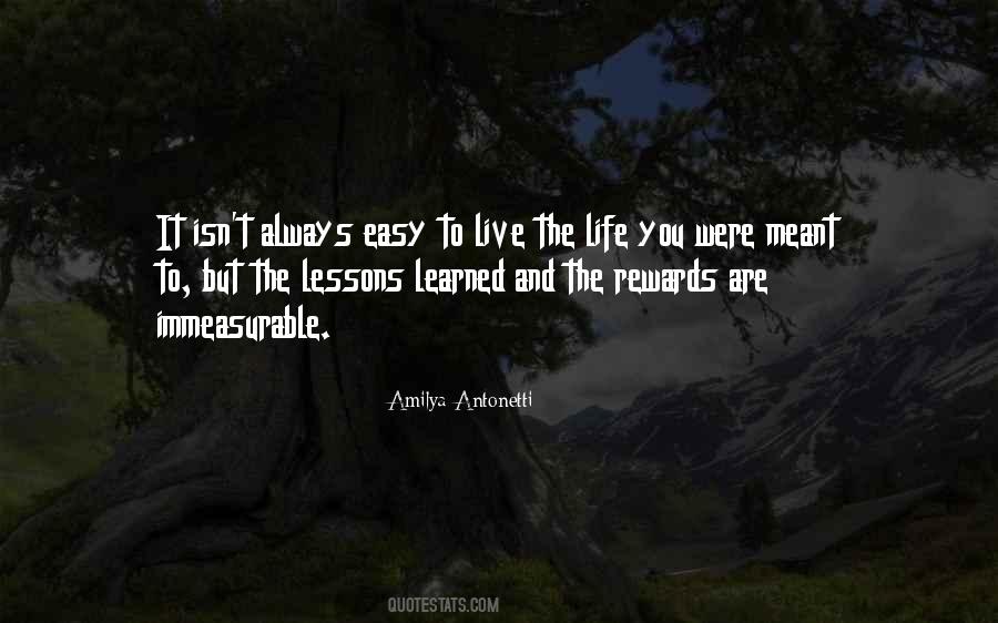 Life Is Not Meant To Be Easy Quotes #690985