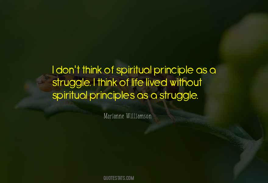 Life Without Struggle Quotes #376196