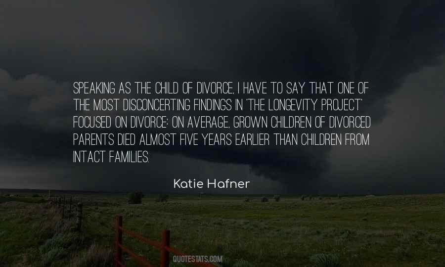 Child Of Divorce Quotes #1290265