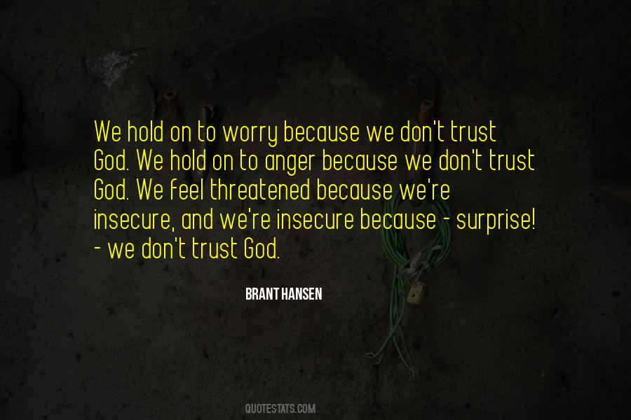 God Anger Quotes #1850774