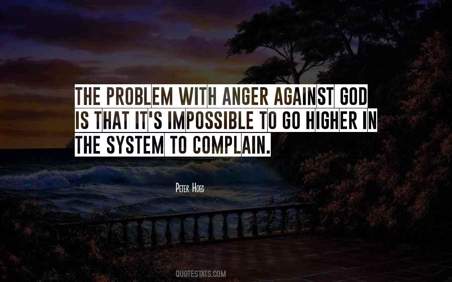 God Anger Quotes #691913