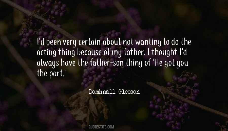 Father Son Quotes #1748401