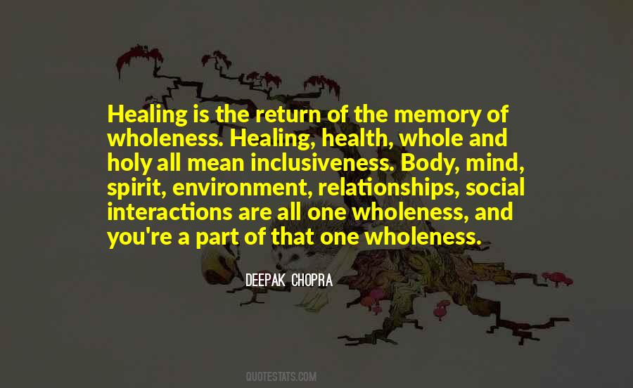 Quotes About Healing Is #1865110