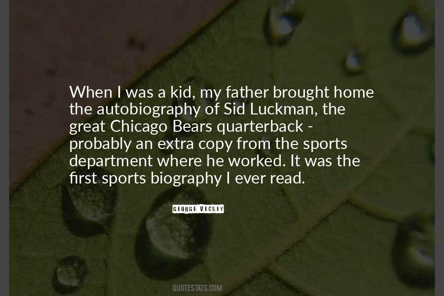 Father Son Sports Quotes #1152263