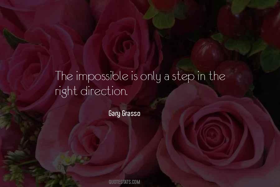 A Step In The Right Direction Quotes #1190703