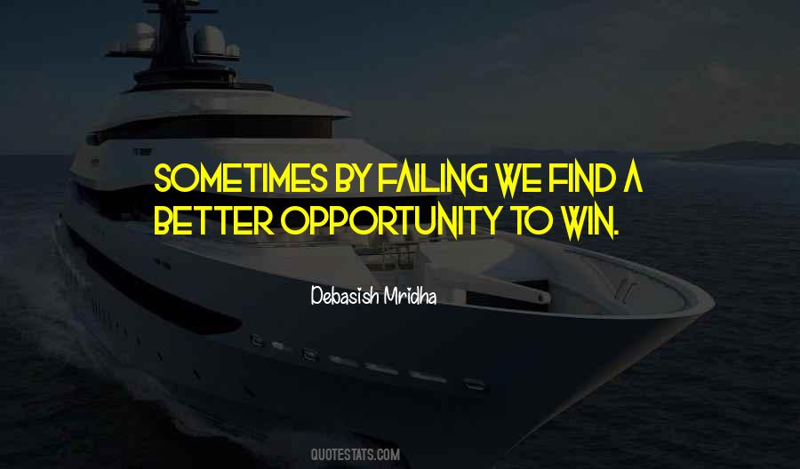 Sometimes We Fail Quotes #709792