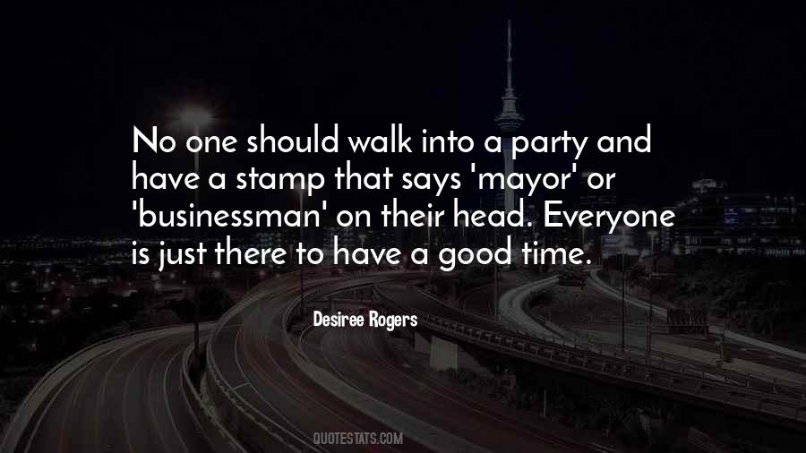 Good Mayor Quotes #510642