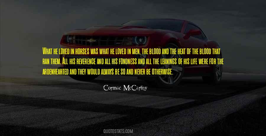 Blood Life Quotes #262670