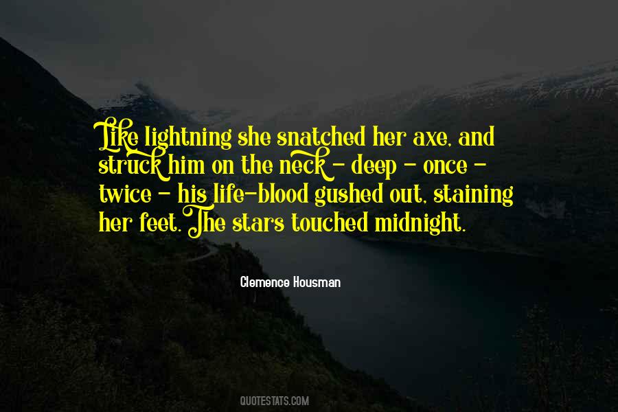 Blood Life Quotes #276530