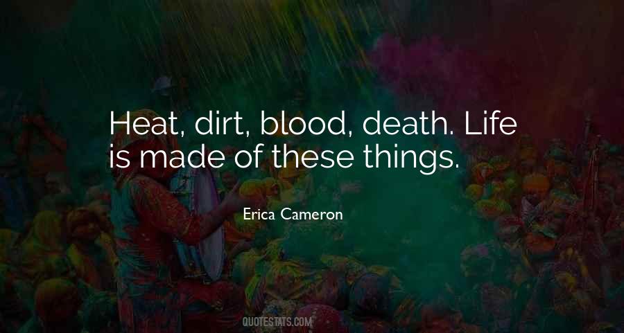 Blood Life Quotes #310313