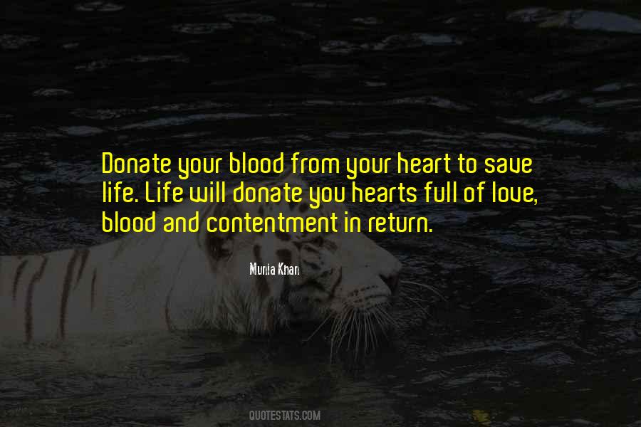 Blood Life Quotes #318566