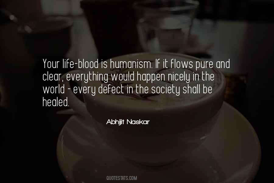 Blood Life Quotes #49309