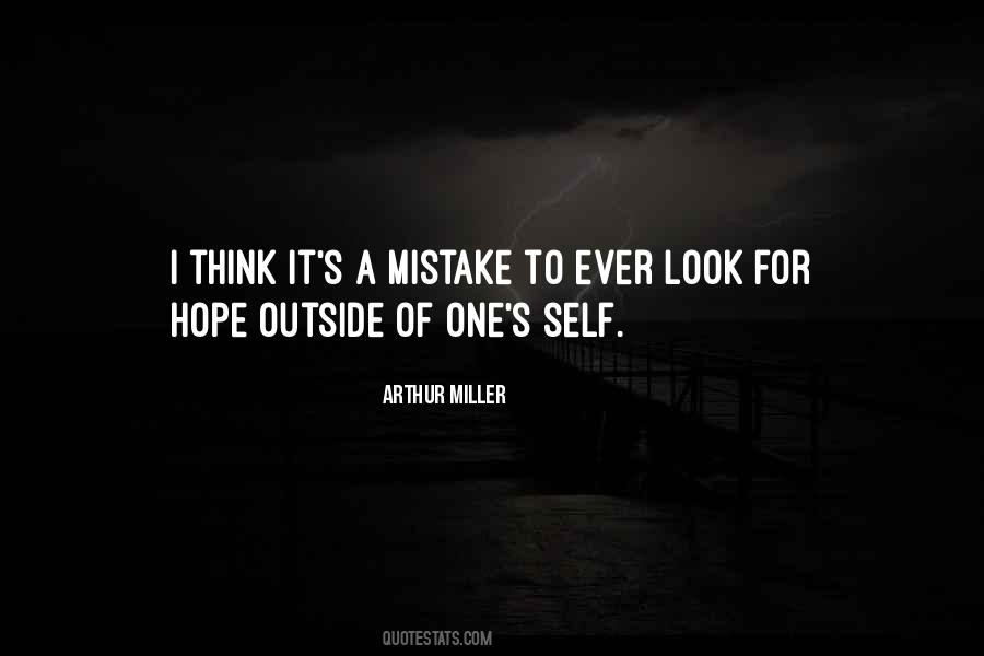 Self Mistake Quotes #1282840