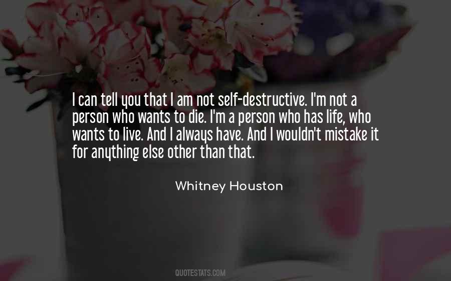 Self Mistake Quotes #1668196