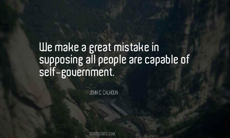 Self Mistake Quotes #17248