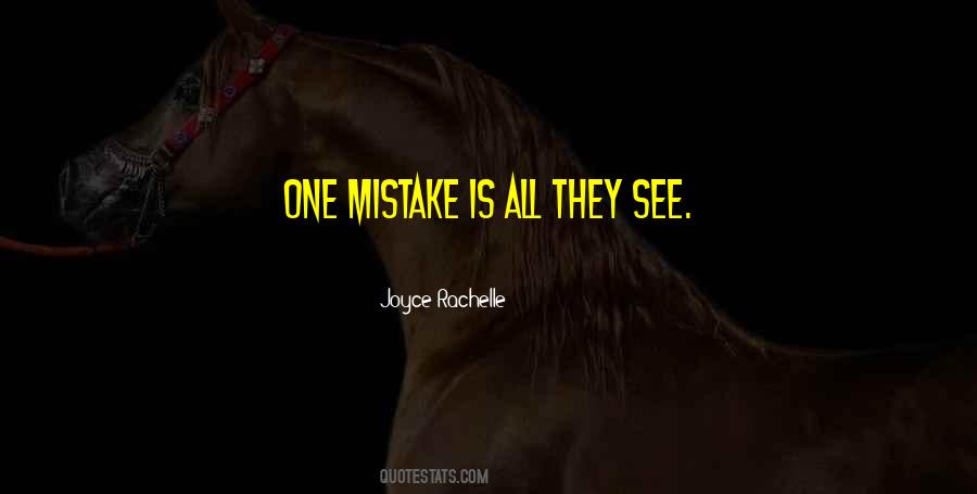 Self Mistake Quotes #513467