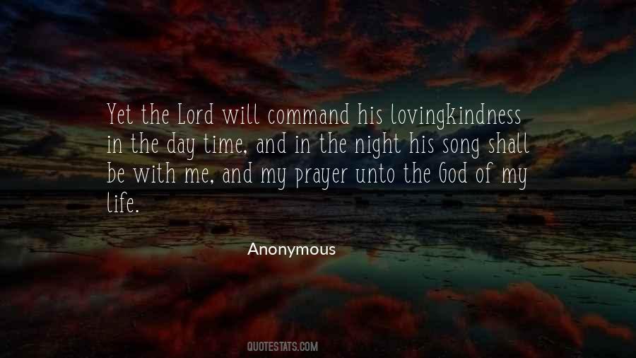 Quotes About The Lord Will #1180656