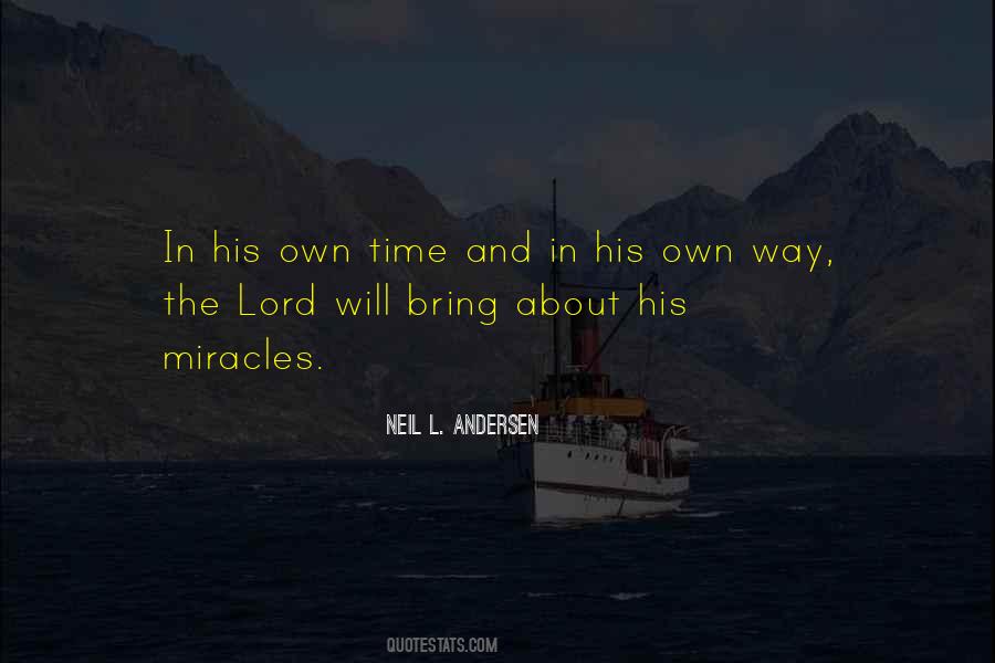 Quotes About The Lord Will #1388395
