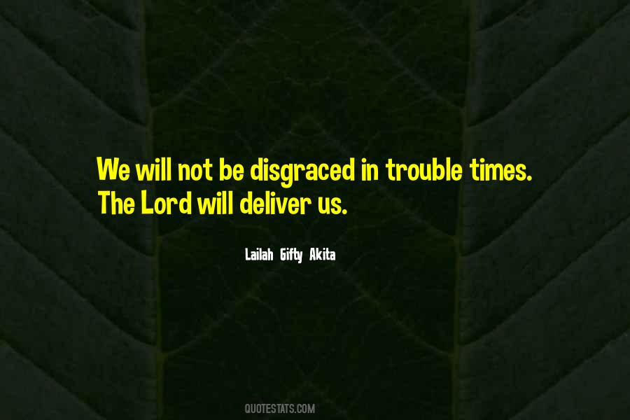 Quotes About The Lord Will #1490869