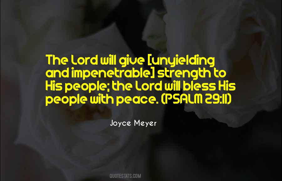 Quotes About The Lord Will #1663973