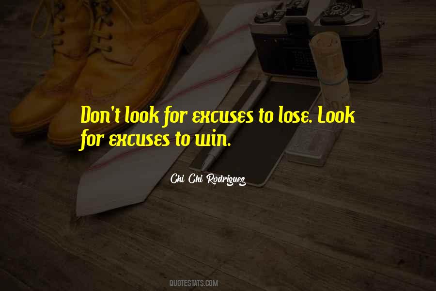 Excuses Failure Quotes #819085