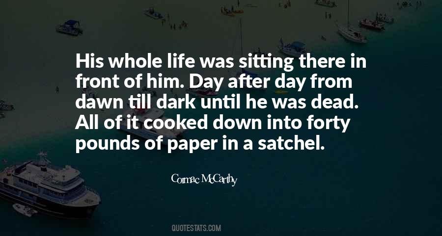 He Cooked For Me Quotes #105016
